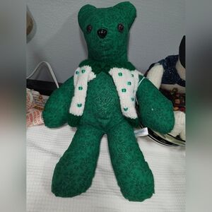 Rare vintage green Sojourn bear.